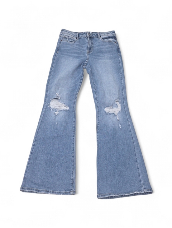 Altar'd State Denim - Altard State Flare Distressed High Rise Blue Jeans Size 28